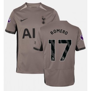 Tottenham Hotspur Cristian Romero #17 Replika Tredjetrøje 2023-24 Kortærmet